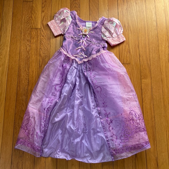 Disney Costumes Disney Store Rapunzel Tangled Costume Dressup Gown